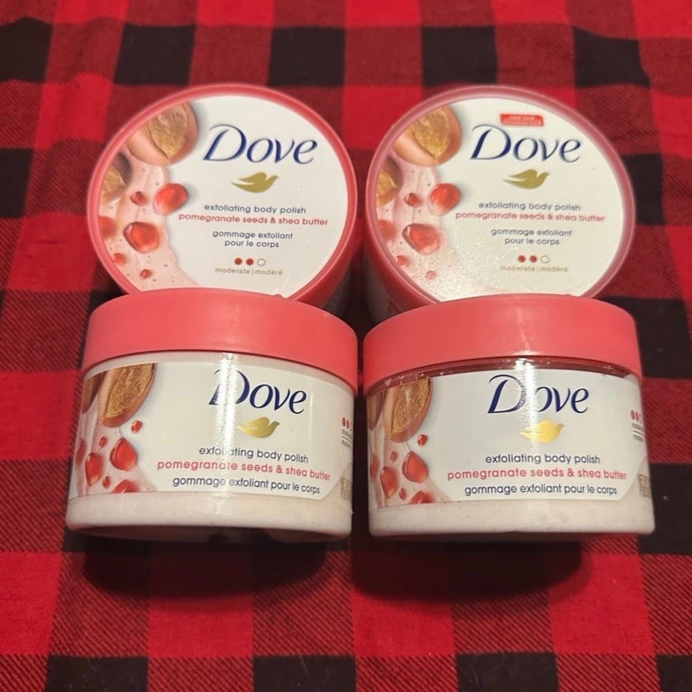 Dove body polish
